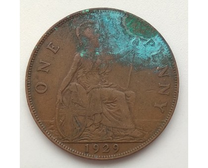 Великобритания 1 пенни 1929