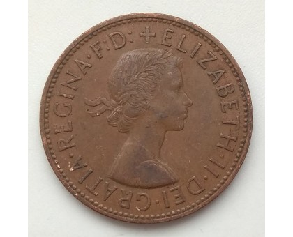 Великобритания 1 пенни 1965