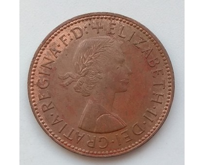 Великобритания 1/2 пенни 1966