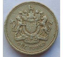 Великобритания 1 фунт 1993