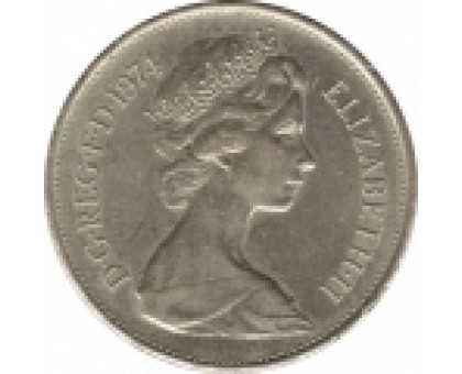 Великобритания 10 новых пенсов 1968-1981