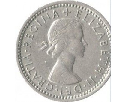 Великобритания 6 пенсов 1960