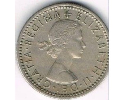 Великобритания 6 пенсов 1955
