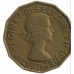 Великобритания 3 пенса 1955