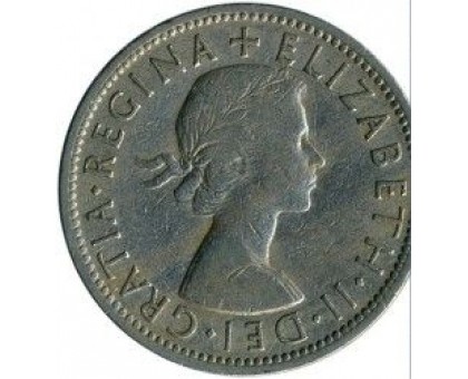 Великобритания 2 шиллинга 1957