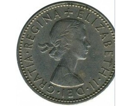 Великобритания 1 шиллинг 1956 Английский герб