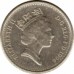 Великобритания 5 пенсов 1990-1997