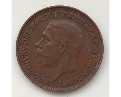 Великобритания 1 фартинг 1929