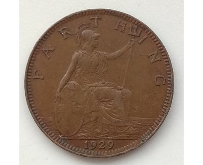 Великобритания 1 фартинг 1929