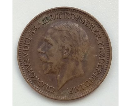 Великобритания 1 фартинг 1927