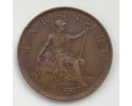 Великобритания 1 фартинг 1927