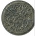 Великобритания 6 пенсов 1954