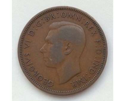 Великобритания 1/2 пенни 1938