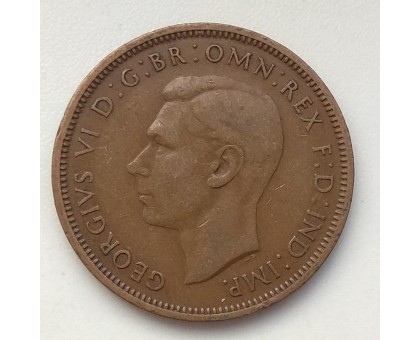 Великобритания 1/2 пенни 1946