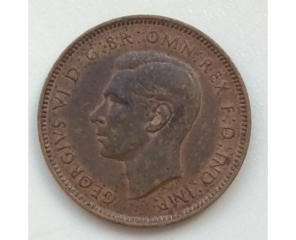Великобритания 1 фартинг 1944