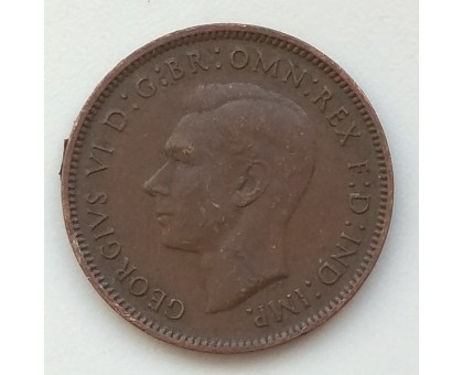 Великобритания 1 фартинг 1947
