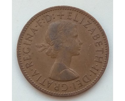 Великобритания 1/2 пенни 1964