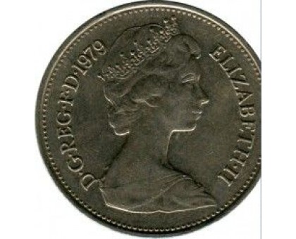 Великобритания 5 новых пенсов 1968-1981