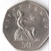 Великобритания 50 пенсов 1985-1997