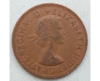 Великобритания 1 пенни 1967