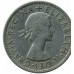 Великобритания 1/2 кроны 1955