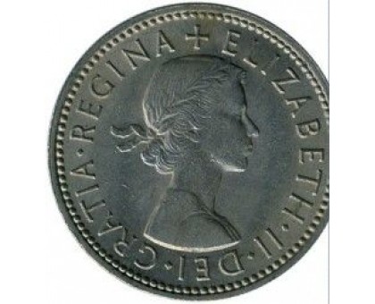 Великобритания 1 шиллинг 1962 Английский герб