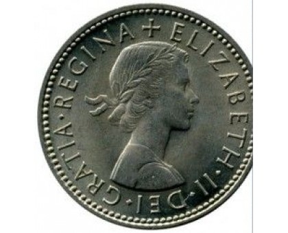 Великобритания 1 шиллинг 1963 Шотландский герб