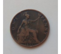 Великобритания 1 пенни 1897