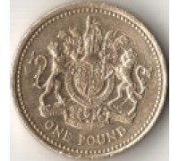 Великобритания 1 фунт 1998-2008