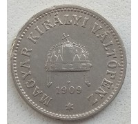 Венгрия 10 филлеров 1909