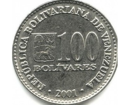 Венесуэла 100 боливаров 2001-2004