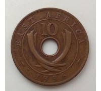 Британская Восточная Африка 10 центов 1936