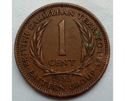 Восточные Карибы 1 цент 1955-1965