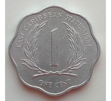 Восточные Карибы 1 цент 1981-2001