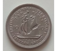 Восточные Карибы 10 центов 1955-1965