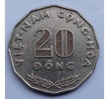 Южный Вьетнам 20 донгов 1968