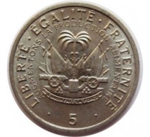 Гаити 5 сантимов 1975. ФАО
