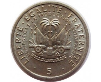 Гаити 5 сантимов 1975. ФАО
