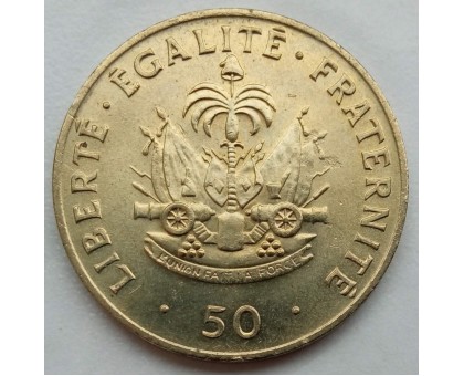 Гаити 50 сантимов 1986-1991