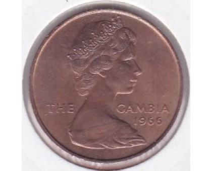 Гамбия 1 пенни 1966