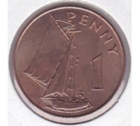 Гамбия 1 пенни 1966