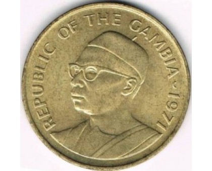 Гамбия 10 бутутов 1971