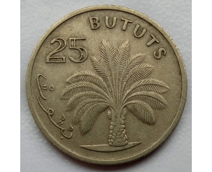 Гамбия 25 бутутов 1971