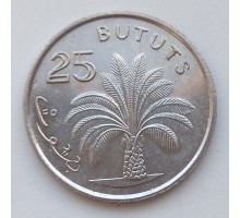Гамбия 25 бутутов 1998 UNC