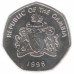 Гамбия 1 даласи 1998