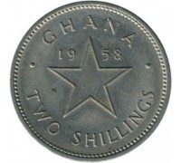 Гана 2 шиллинга 1958