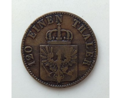 Германия (Пруссия) 3 пфеннига 1858