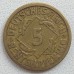 Германия 5 пфеннигов 1924 А