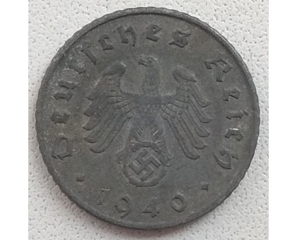 Германия 5 пфеннигов 1940 А