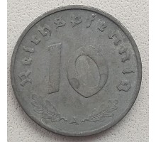 Германия 10 пфеннигов 1943 A